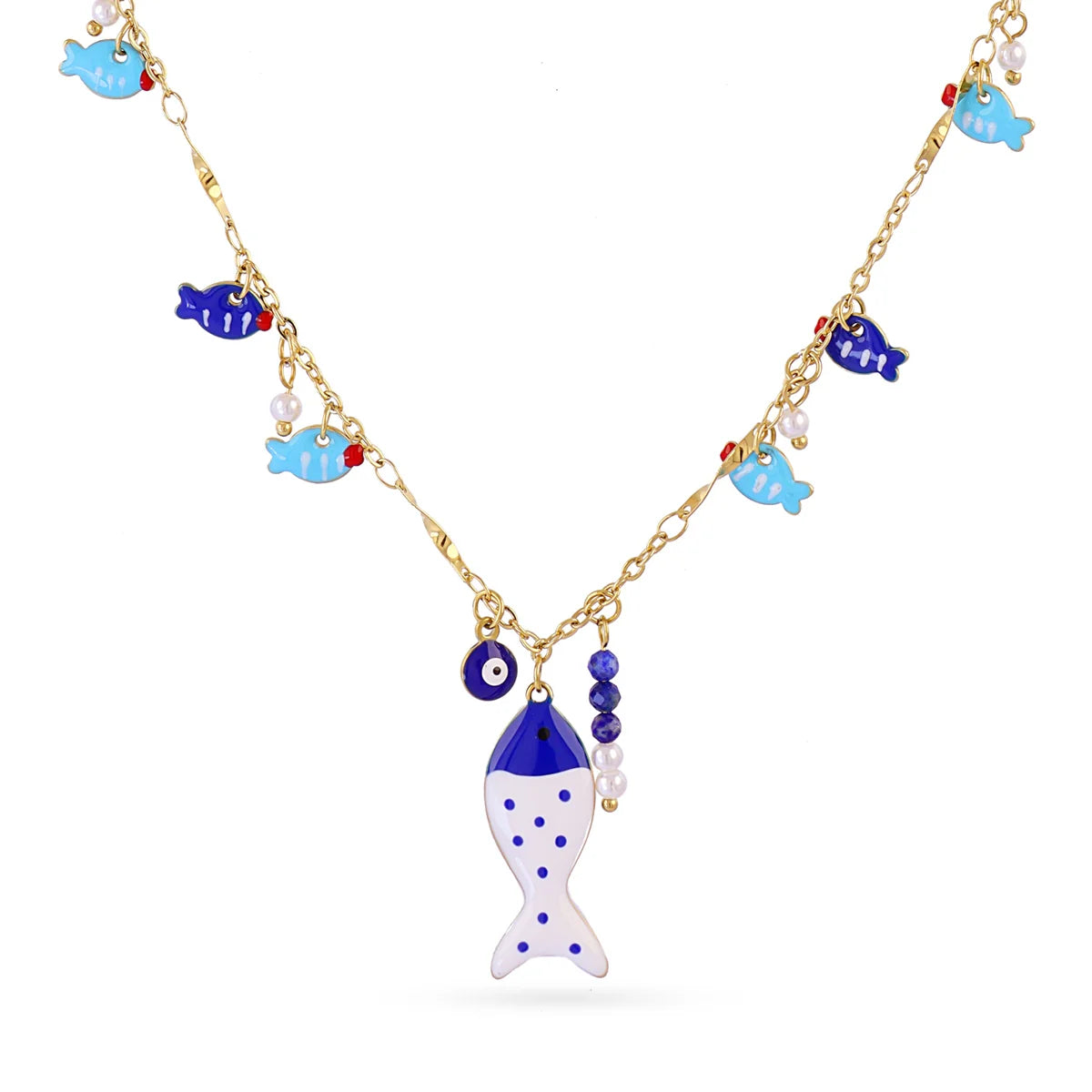 Collar Pez Azul