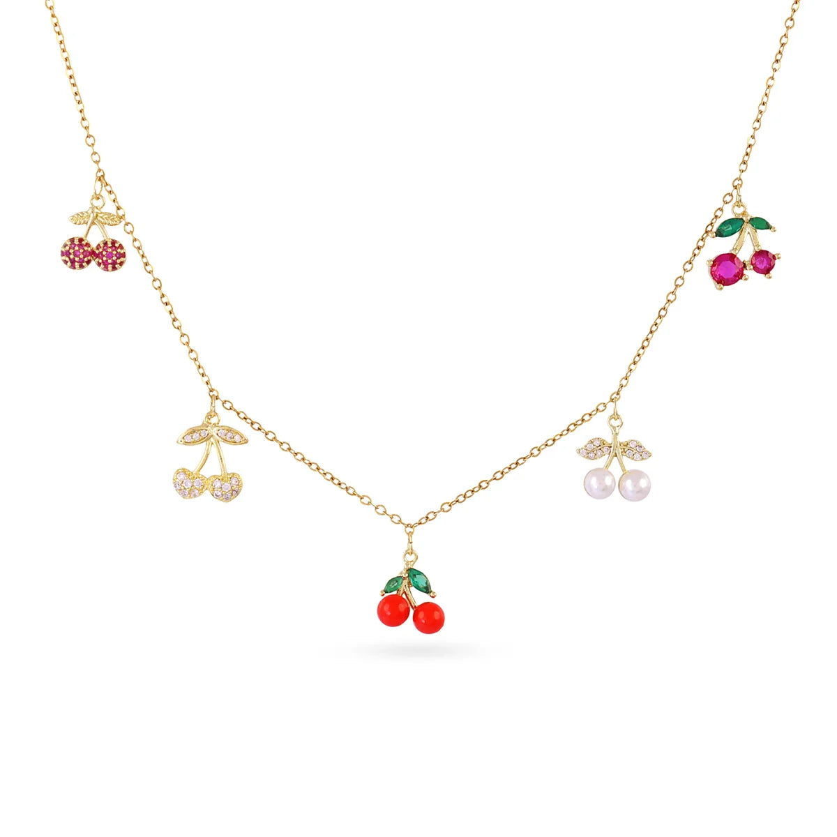 Collar Cerezas