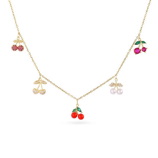 Collar Cerezas