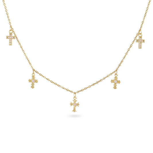 Collar Cruces