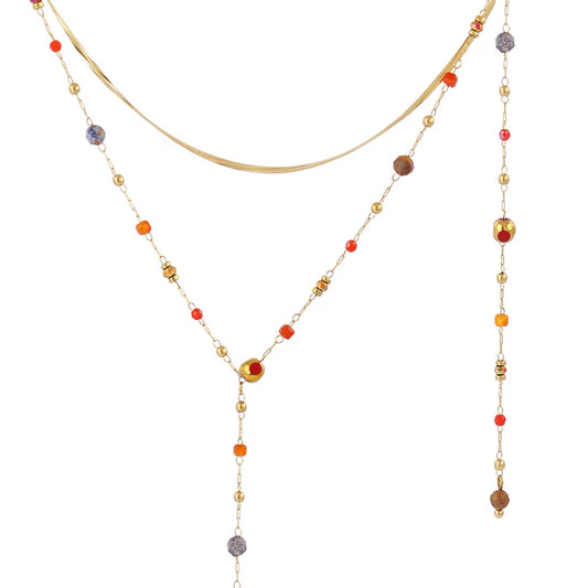 Collar Doble Cascada