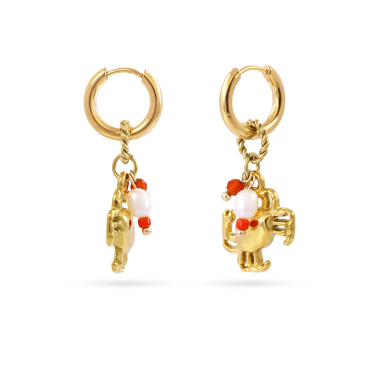 Pendientes Cangrejo