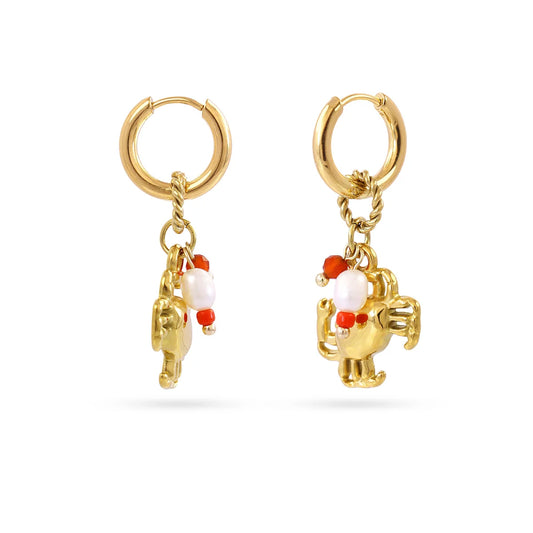 Pendientes Cangrejo