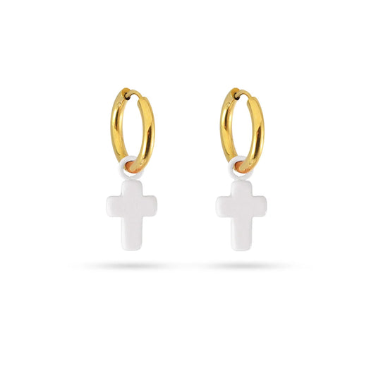 Pendientes Cruz Latina