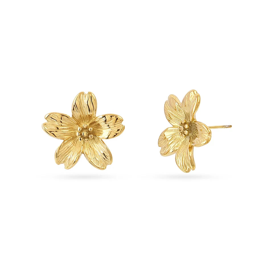 Pendientes flor mini