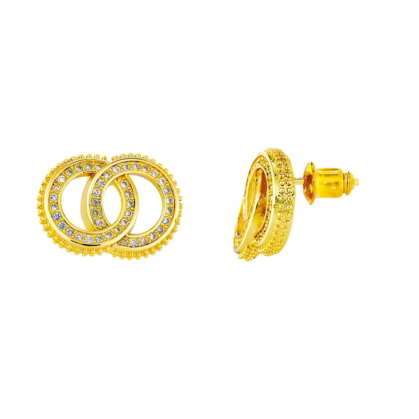 Pendientes Doble Círculo