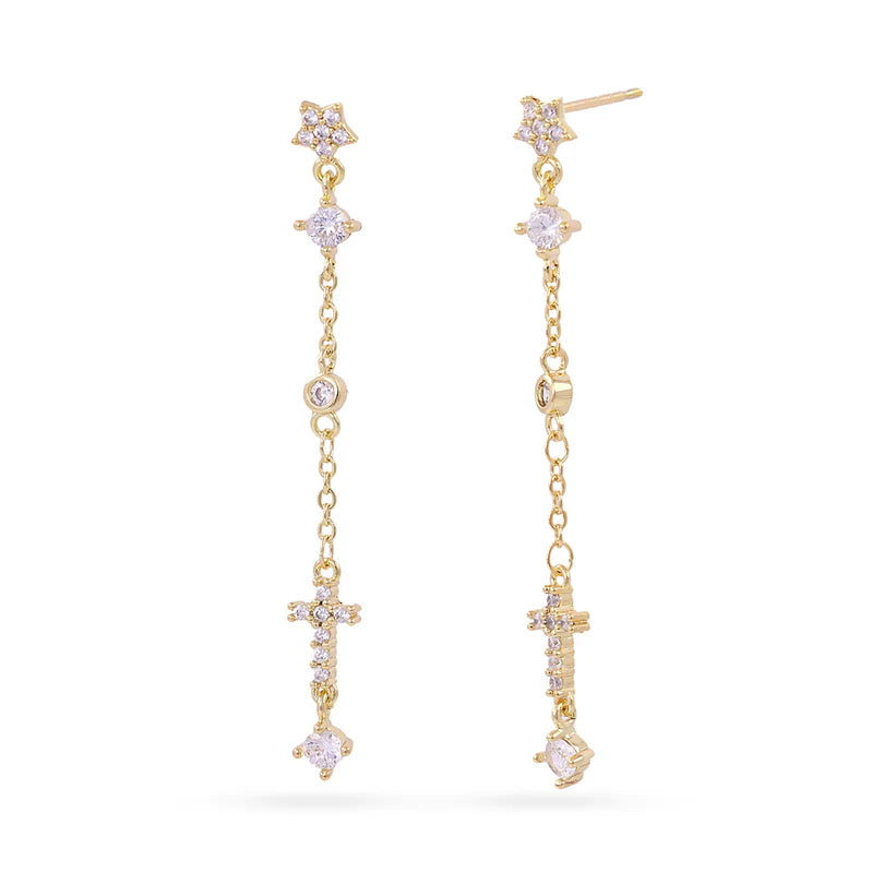 Pendientes Shine Cruz