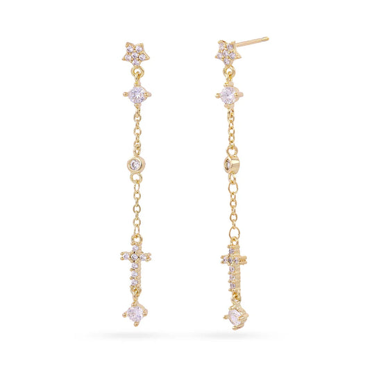 Pendientes Shine Cruz