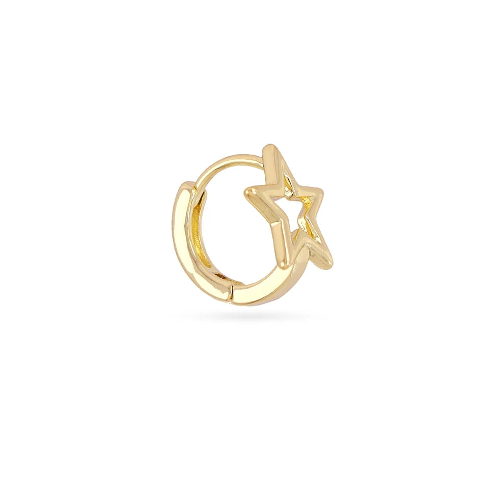 Piercing aro estrella