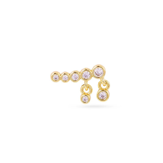 Piercing colgante circonitas