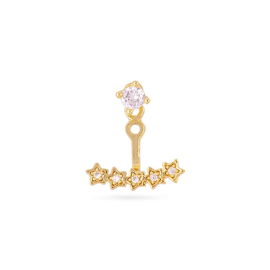 Piercing colgante estrellas