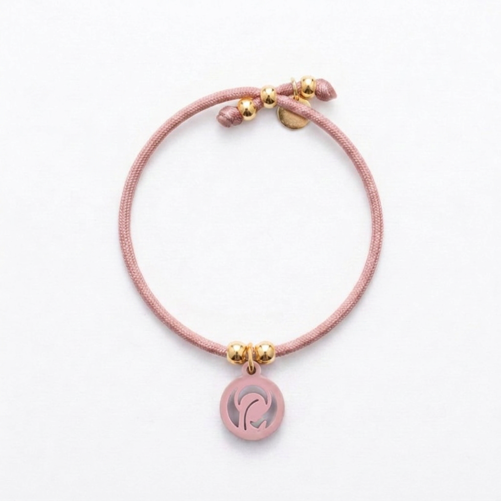 Pulsera Virgen niña elástica