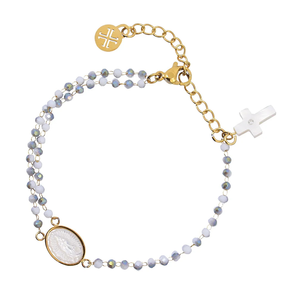 Pulsera Rosario Bolitas