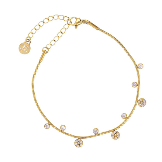 Pulsera Círculos circonitas